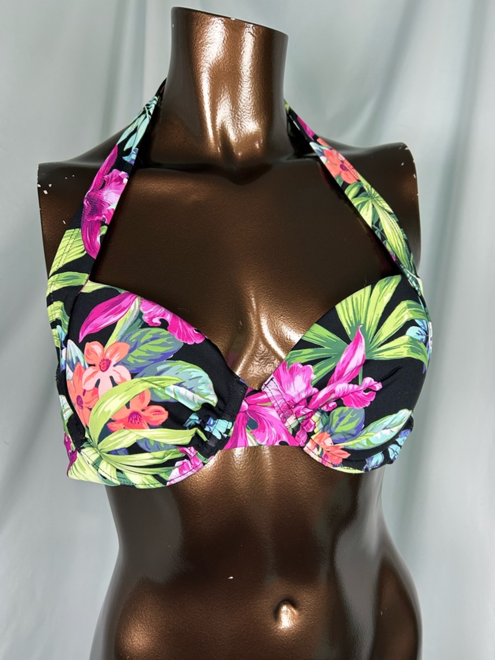 Tommy Bahama Coastal Gardens u/w Bikini Top - 34B - New